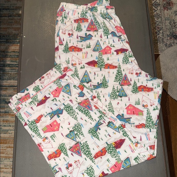 Bed Head PJs- Womens 1x Colorful Christmas 2 Piece Cotton Long sleeve pajama set - Picture 4 of 16